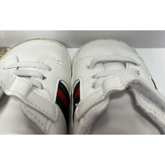 Baby Shoes Soft Sneaker Unisex Non-Slip Sole Infant First Walkers Size 3 GUC - Picture 10 of 10